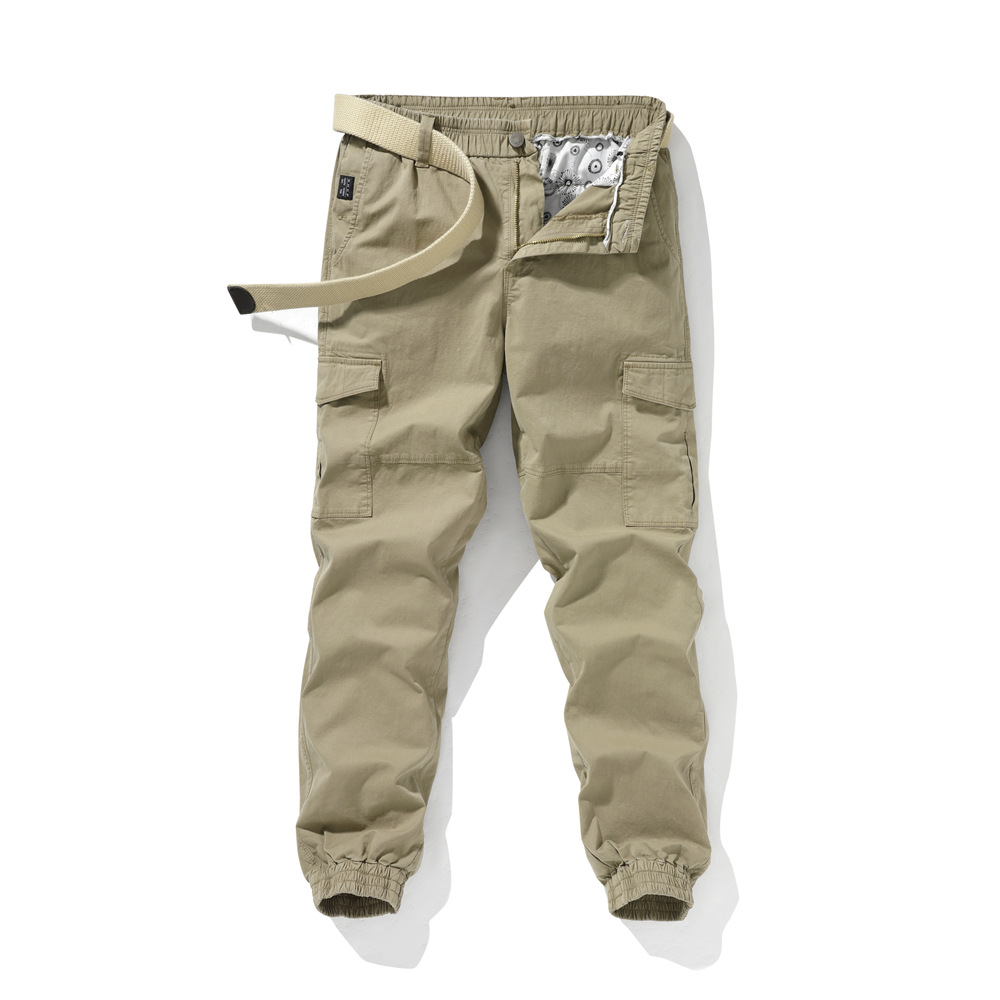 Herbst Neue Cargo Lose Jogger Lange Herren Freizeithosen_voghion.com