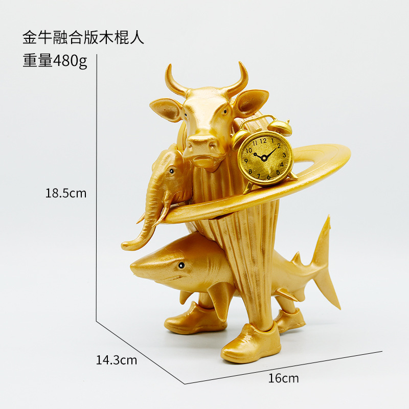 跨境动漫外国美国山海经tungtungsahur木棍人公仔盲盒手办摆件模|undefined