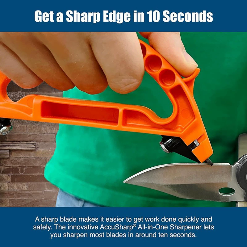 Уличная портативная ручная точилка для ножей «три в одном», многофункциональный инструмент для заточки ножей, ножницы, сельскохозяйственные ножницы, топор