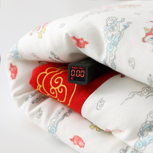 Infants and young children keep warm when going out, autumn and winter red newborn swaddling blanket, thick cotton swaddling towel for newborns