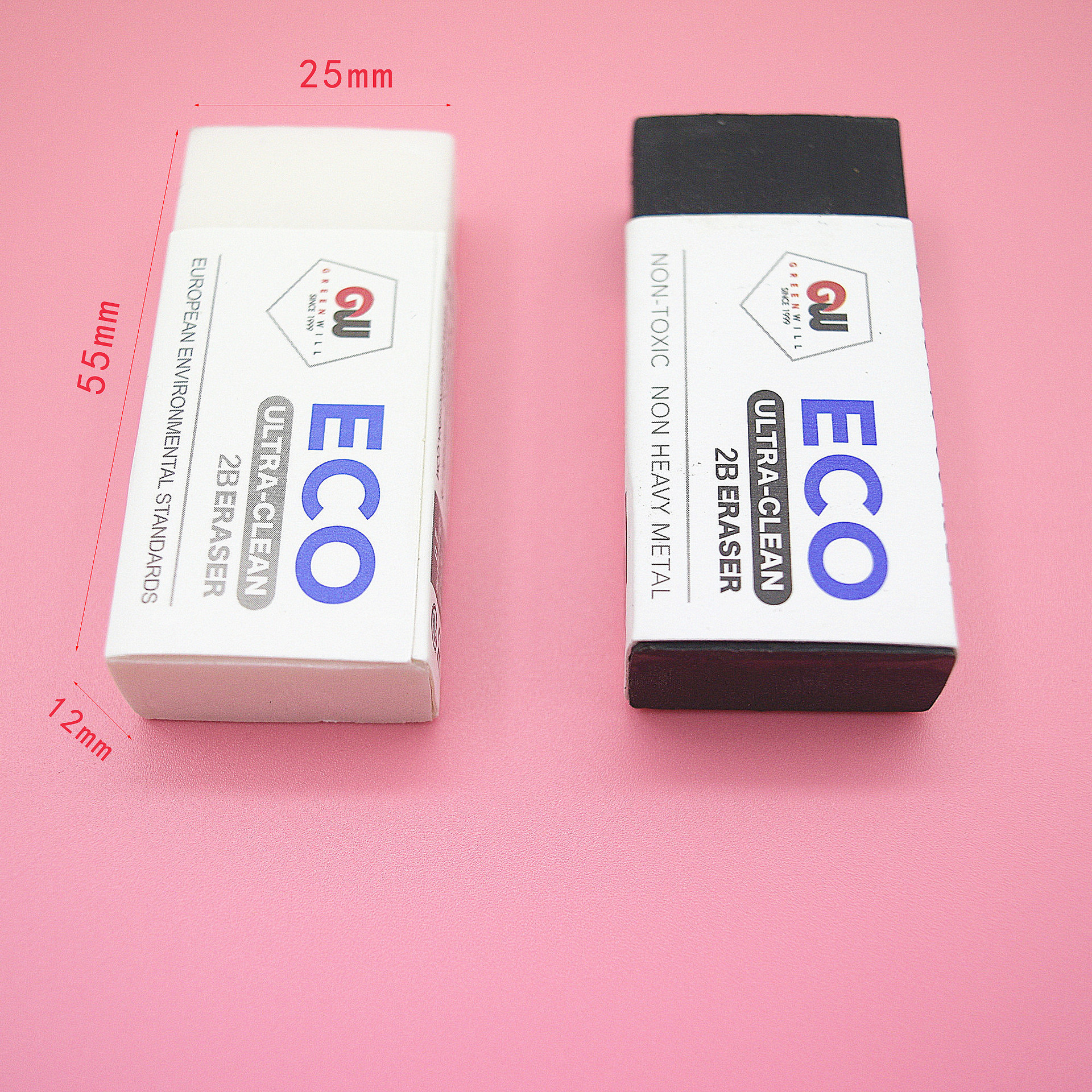 Borradores ultra limpios sin rastros de borradores de estudiantes, precios al por mayor personalizados