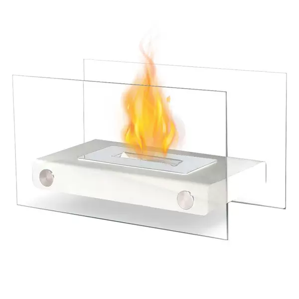 Real Fire Ethanol Fireplace Tabletop Smokeless Flame Fire Bowl Living Room Dining Table Decoration Heating Stove Christmas Gift