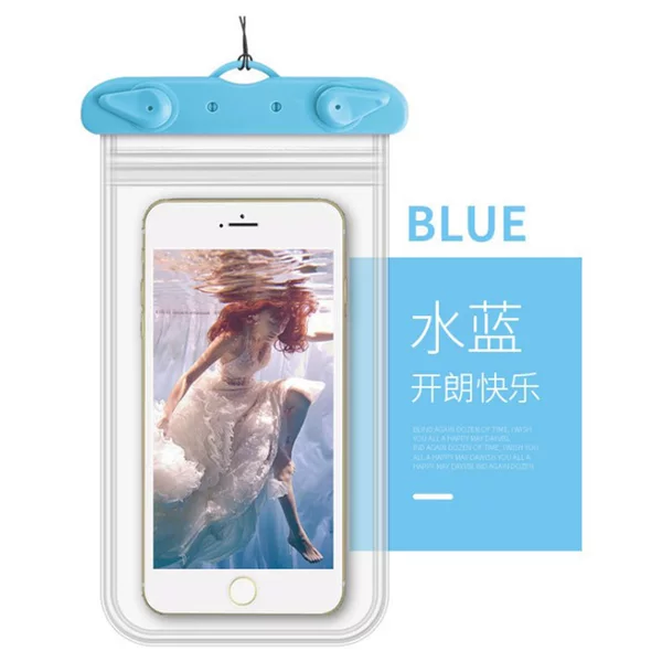 Mobile Phone Waterproof Bag Waterproof Mobile Phone Case Dustproof Touchscreen Protective Case Swimming Transparent Bag Sealed Waterproof Case