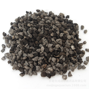 Manufacturer's Straight Hair Black Volcanic Stone Succulent Plant Paving Water Filtration Cleaning Water Treatment Volcanic Rock Particles