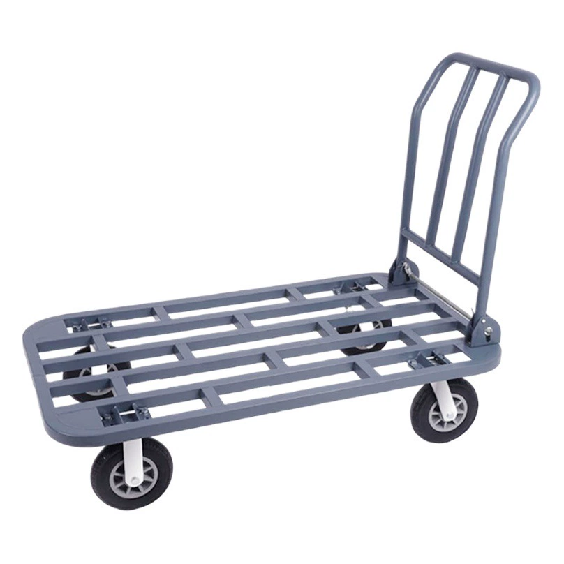 Тележка тележка прицеп Складная Тележка четырехколесная Строительная площадка Экспресс-платформа грузовик король трейлер