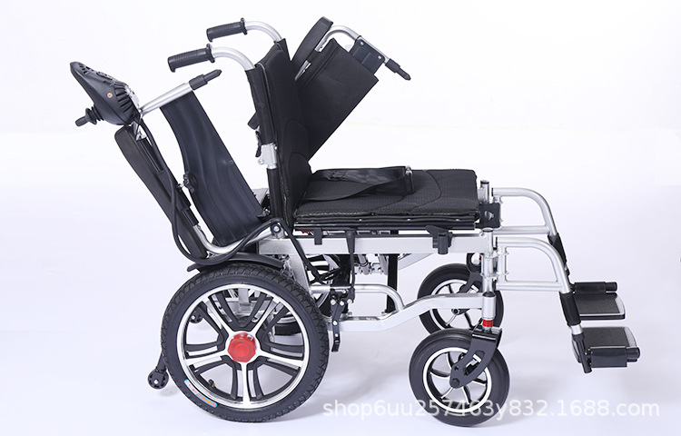 Wheelchair manufacturers Four-wheel scooter for the elderly and the disabled Foldable chair Intelligent electric wheel chair Foldable portable wheelchair