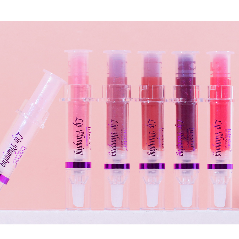 Julystar Pearl Lip Gloss Brightening Lip Gloss that is not easily stained with water, lustrous and pouty lip gloss undefined