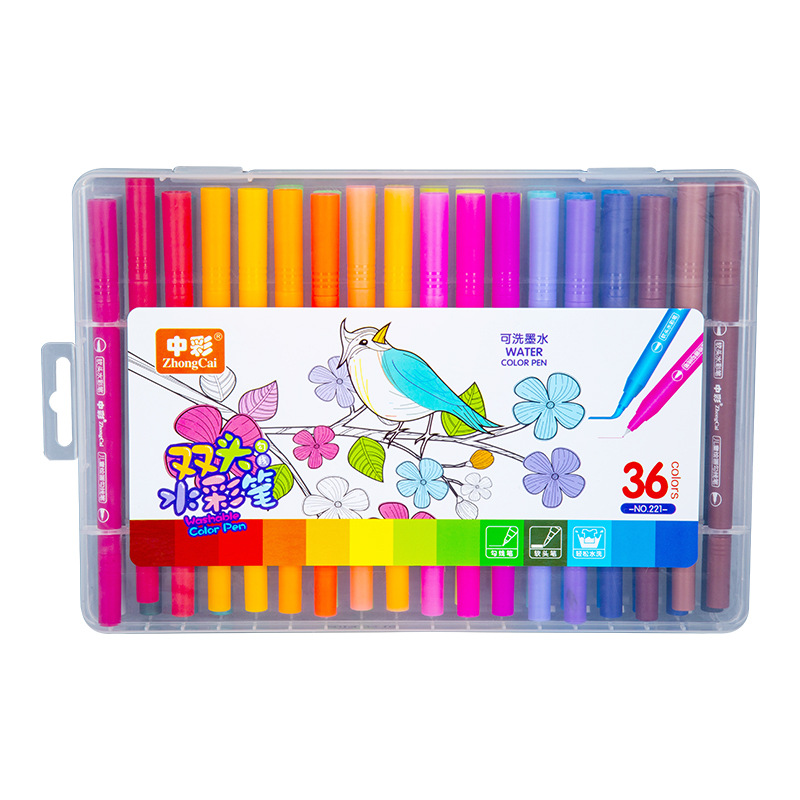 Procesamiento especial Aprendizaje Pintura Gran Smash Fight Herramientas de pintura Estudiantes Aprendizaje Suministros de arte Bolígrafos de acuarela Marcadores