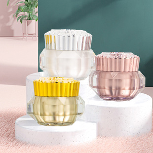 Korean-style cosmetic daily chemical non-word packaging bottle beauty salon skin care products suit empty bottle cream polygon acrylic bottle