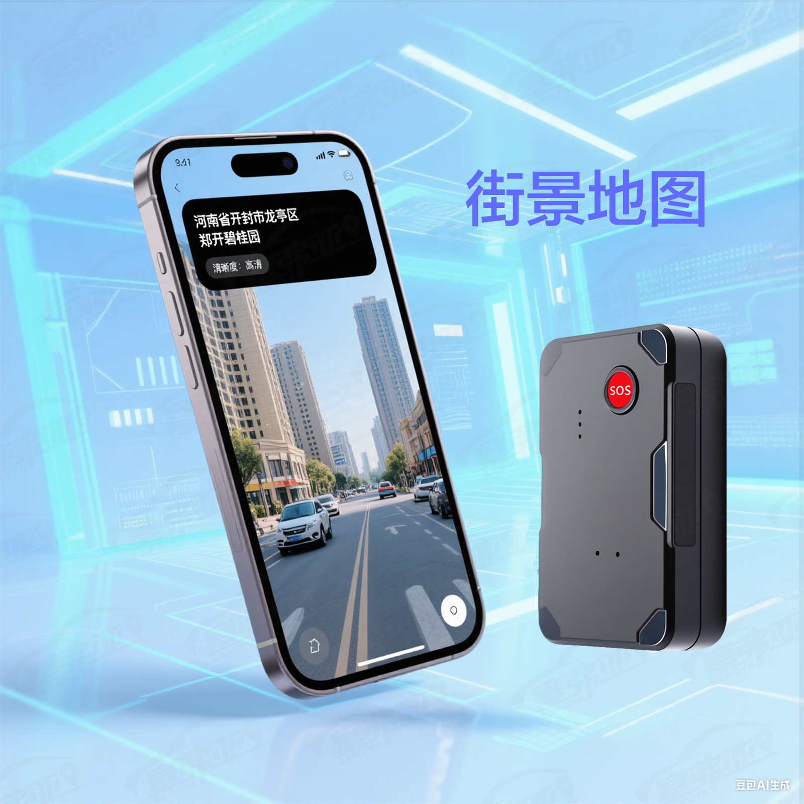 Wireless GPS Locator 4G Tracking Device Waterproof Strong Magnetic Attachment 180-Day Battery Life Cargo Transportation Management Terminal