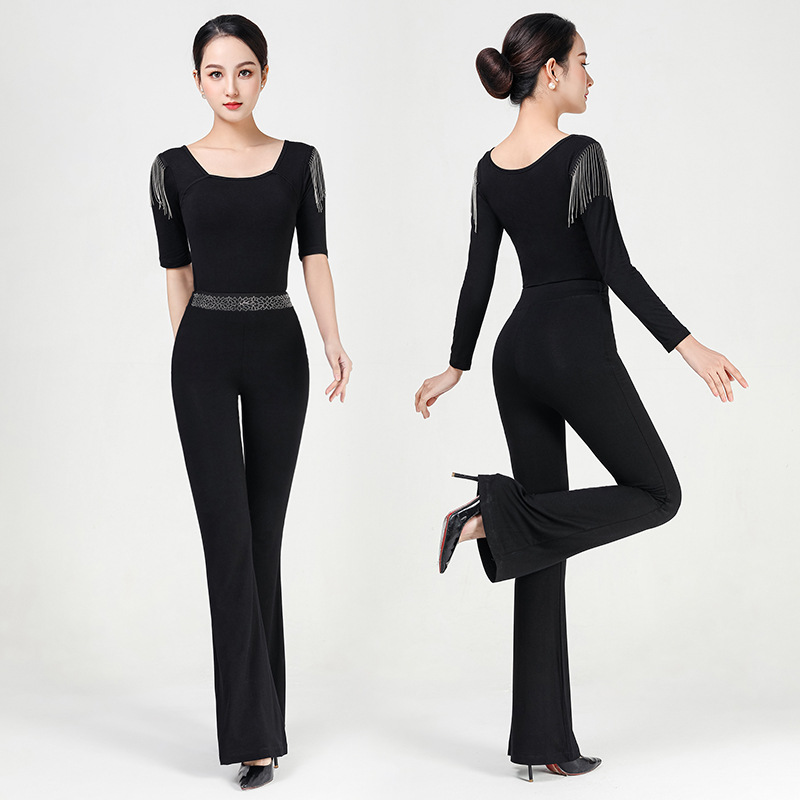 Figure clothing for women 2023 new high-end etiquette training clothing Internet celebrity high-end instructor dance body suit