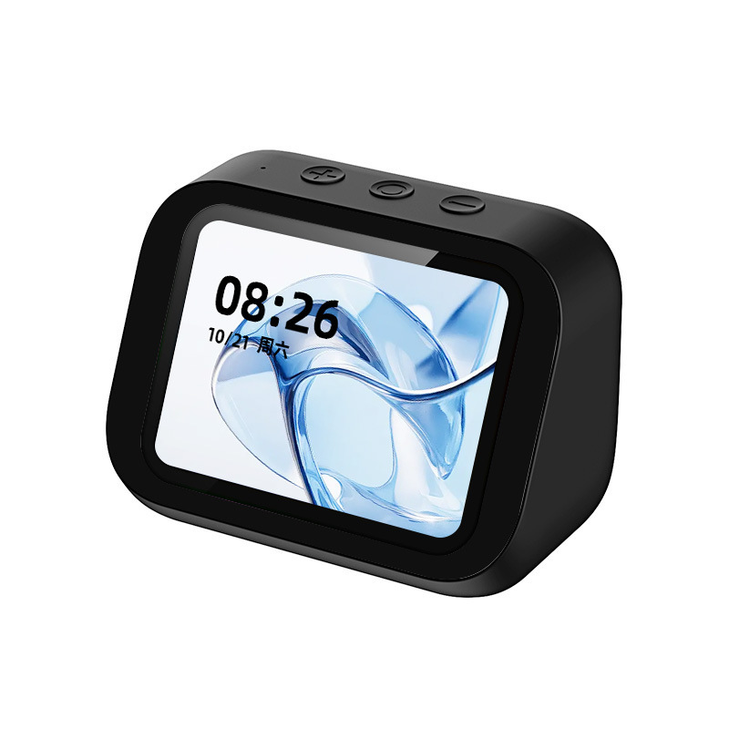 クロスボーダーaiスマートbluetoothオーディオ音声リモートコントロールディスプレイ付き高颜値音質の良いスマート時計スピーカー|undefined