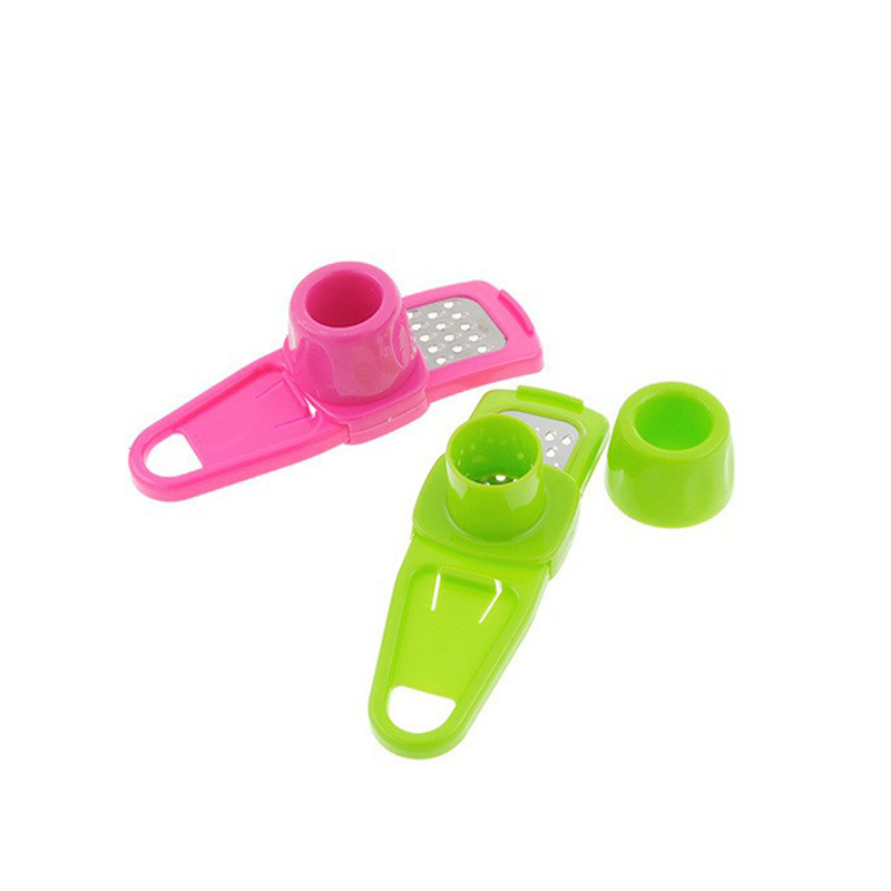 T herramientas de cocina creativas de molienda doméstica herramientas de cocina al por mayor multifuncional herramienta de molienda manual prensadora de ajo