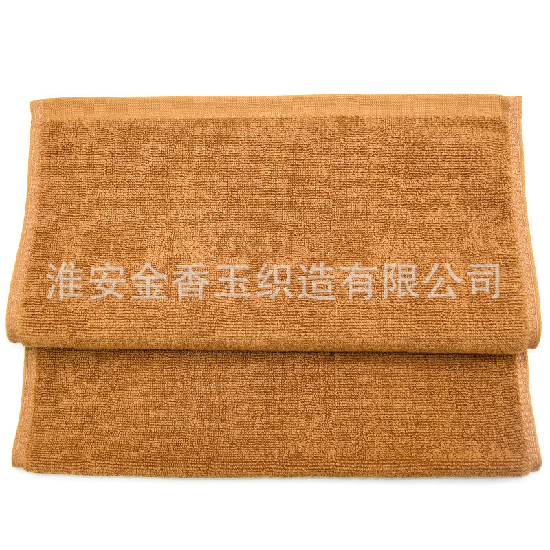 Jinxiangyu 100% Cotton 35*75cm Plain Style Brown Hand Towel, Customized Logo Jinxiangyu 100% Cotton 35*75cm Plain Style Brown Hand Towel, Customized Logo