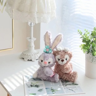 Cartoon cute bear rabbit three-dimensional doll curtain buckle girl heart children's room curtain strap lace decorative window