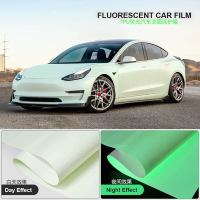 Tpu Color-Changing Film, Luminous Film, Color-Changing and Glowing Car Paint Protection Film, Tpu Transparent Car Body Film, Ppf Fluorescent Film (Car paint protective film)