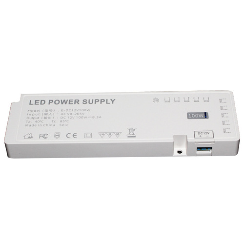 LED cabinet light special power supply DuPont interface induction ultra-thin switching transformer 12V wardrobe wine cabinet ballast