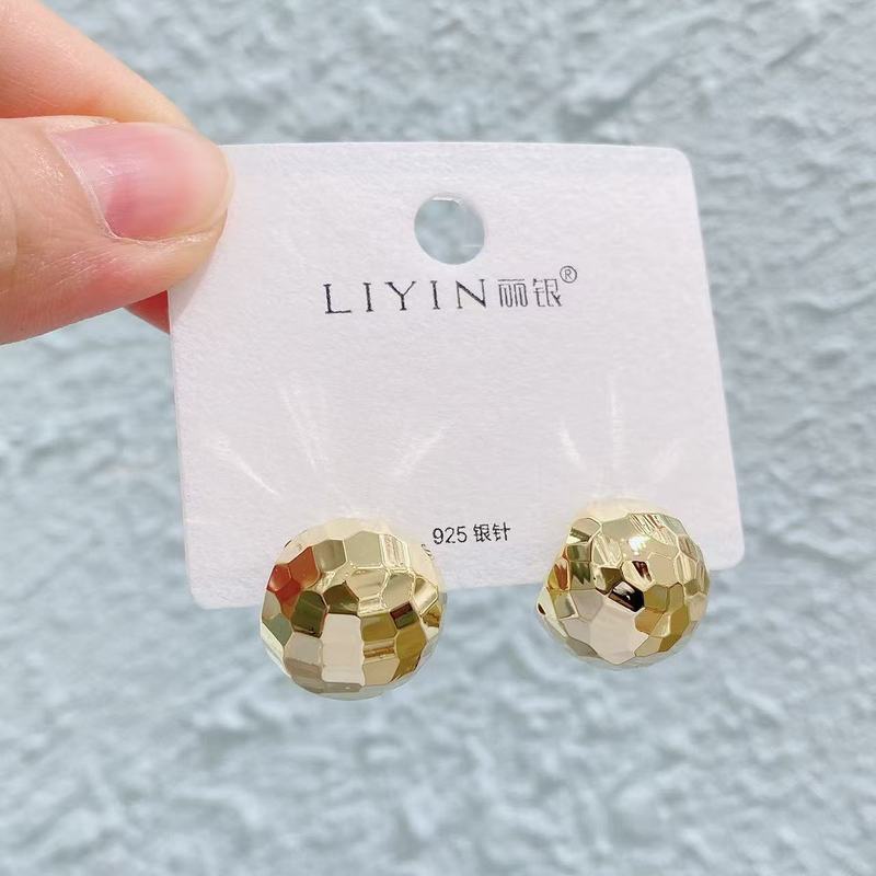 Liyin/Libeliying S925 シルバー針 C タイプイヤリングハイエンドファッション個性ニッチイヤリング女性のためのヨーロッパとアメリカの INS|undefined