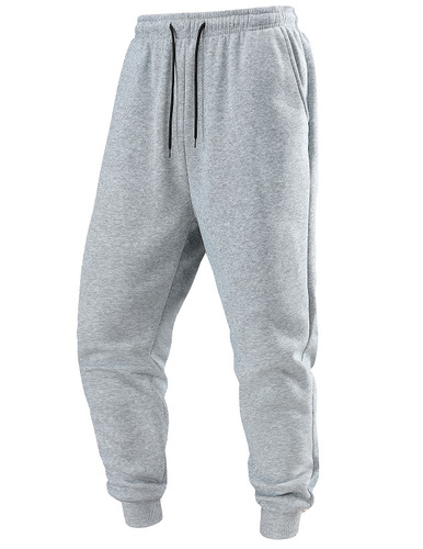 Ocode solid color simple and stylish plus-size tuck-in pants