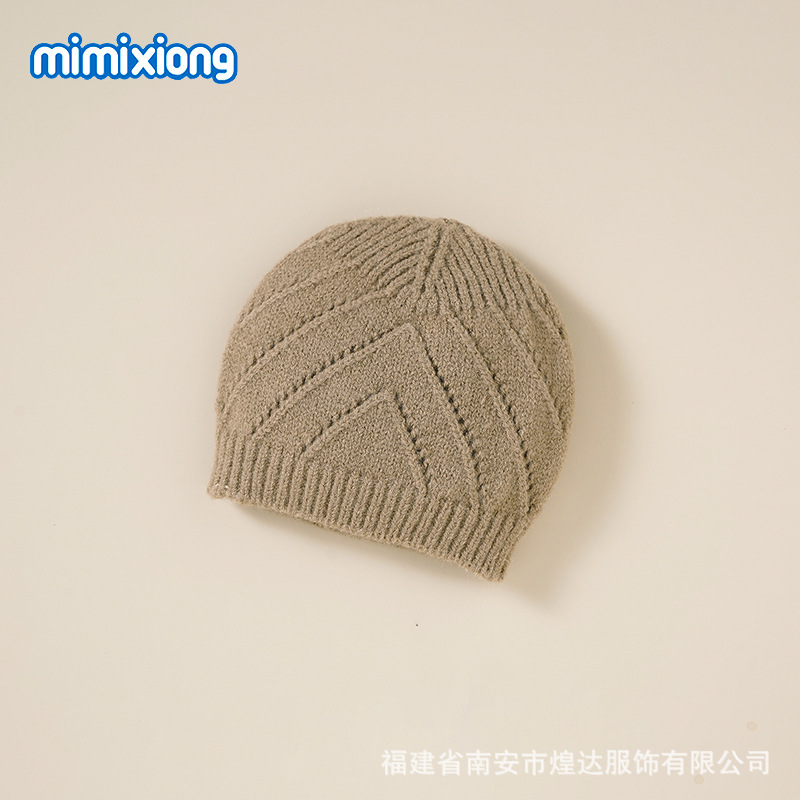 ins春夏新款纯色针织连体哈衣+帽子
