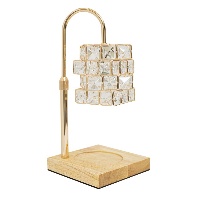 Lámpara de fusión de cera de cristal Americana simple lámpara de aromaterapia fuente de fábrica Amazon Venta caliente libre de humo de seguridad se puede cerrar regularmente