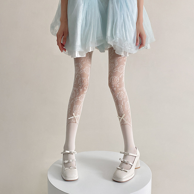 Ballet bow pants de mujer verano delgado encaje rosa junk lolitajk japonesas sombrillas