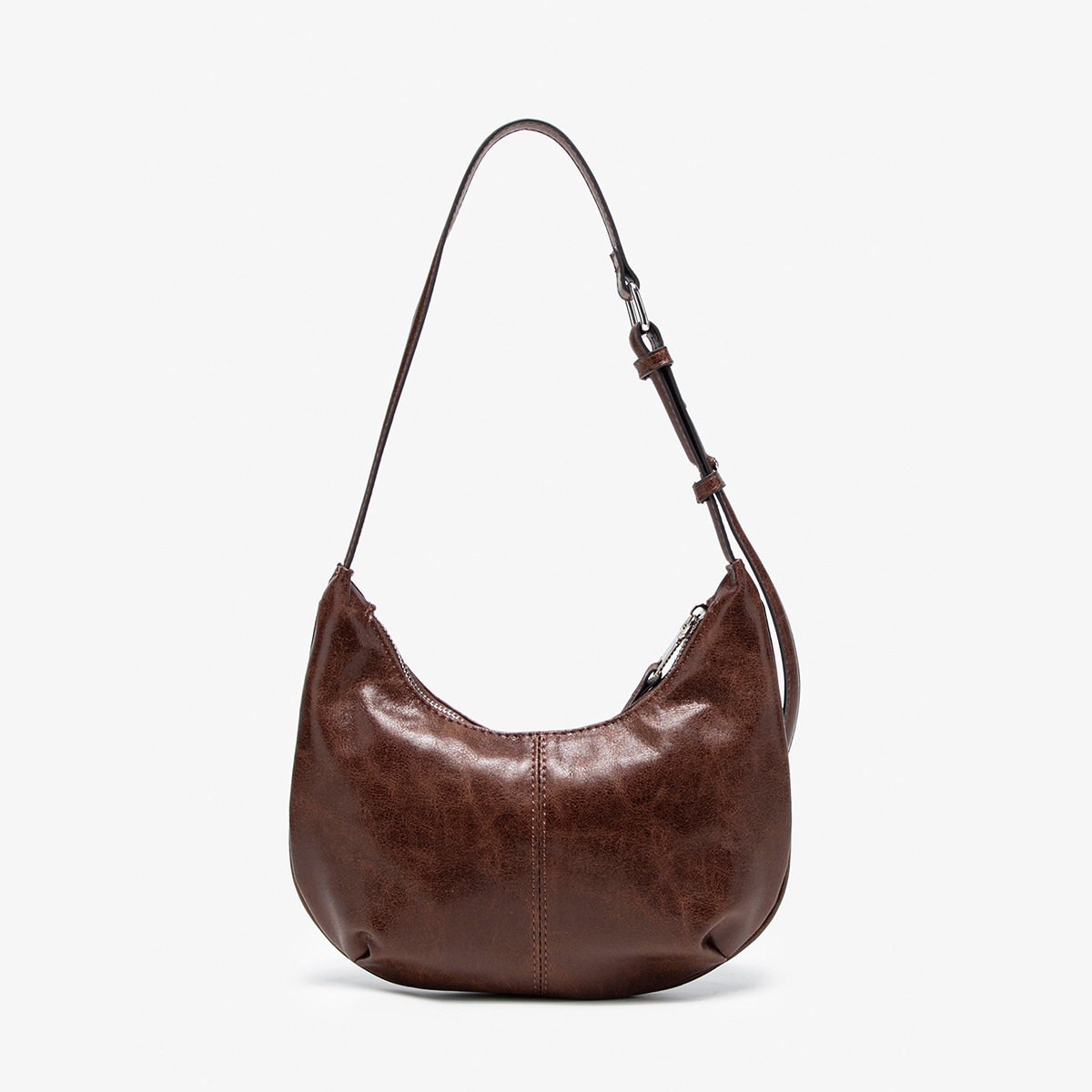 Sac à bandoulière rétro tendance pour femme, design de niche, simple et polyvalent, idéal pour les déplacements quotidiens_voghion.com
