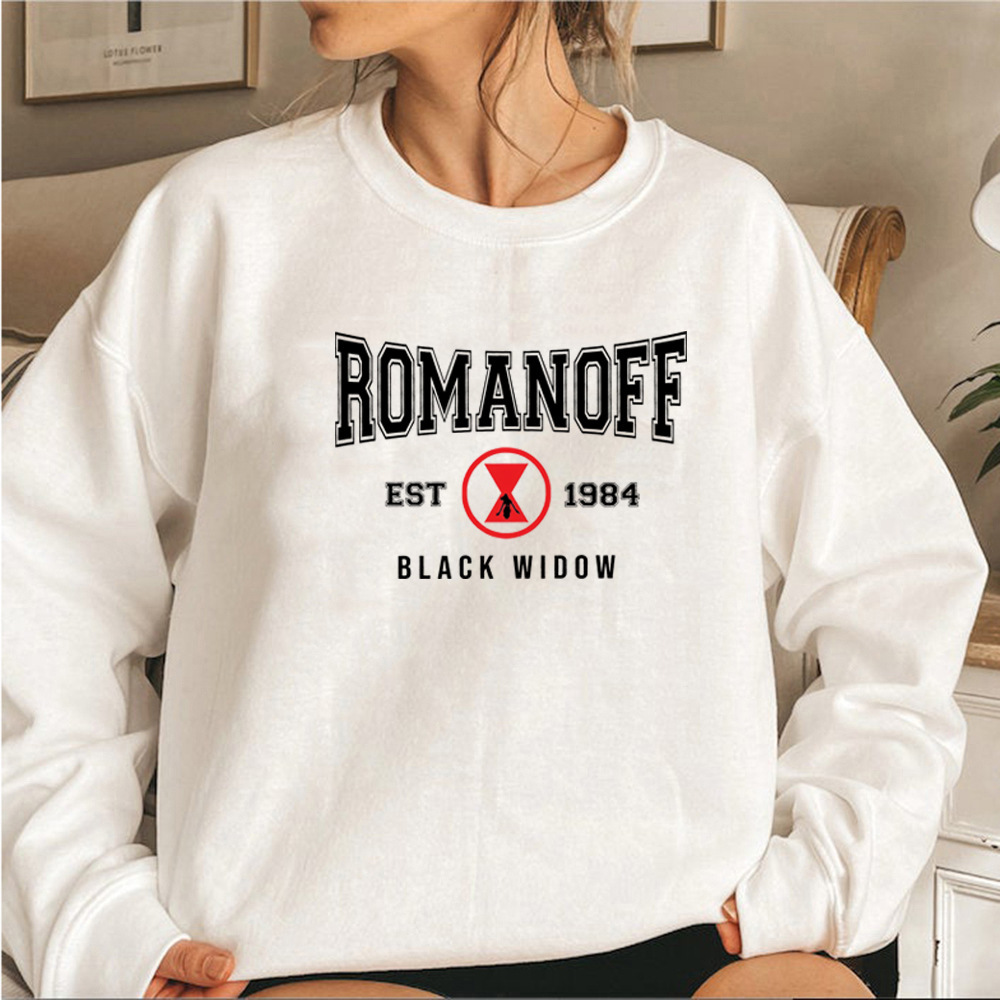 Romanoff 1984 Sweatshirt Natasha Romanoff Superhero Hoodies