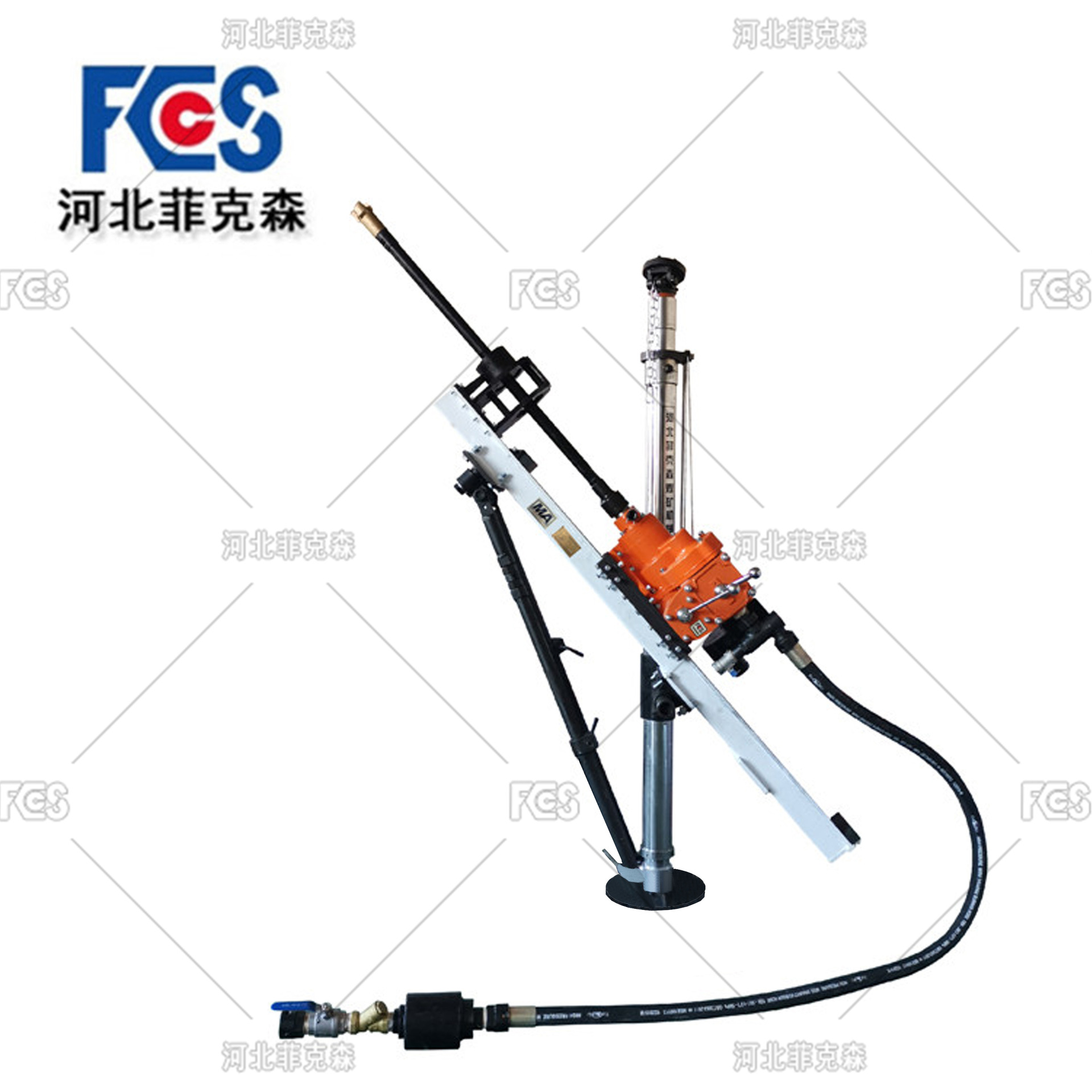菲克森厂家直销气动架柱式钻机ZQJC全系列 高效马达驱动 大推力