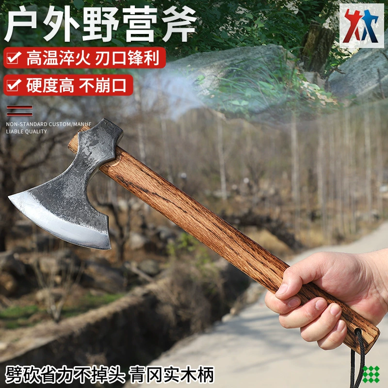 Железный приятель на открытом воздухе полевой топор многофункциональный топор рубит дрова тактический топор