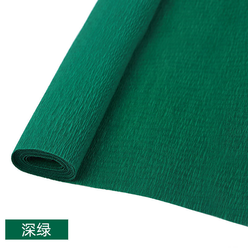 手工制作皱纹纸加厚纸褶皱纸手工纸材料折纸彩色DIY卷边花玫瑰花|undefined
