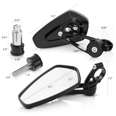 Handlebar Plug Reflector – Car mirror
