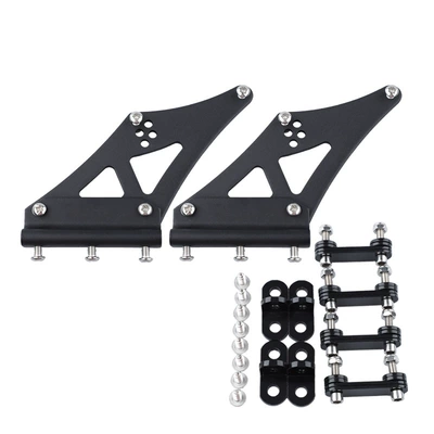Big Surrounded aluminum alloy tripod bracket - 3-box-punch-free-bracket-5-inch