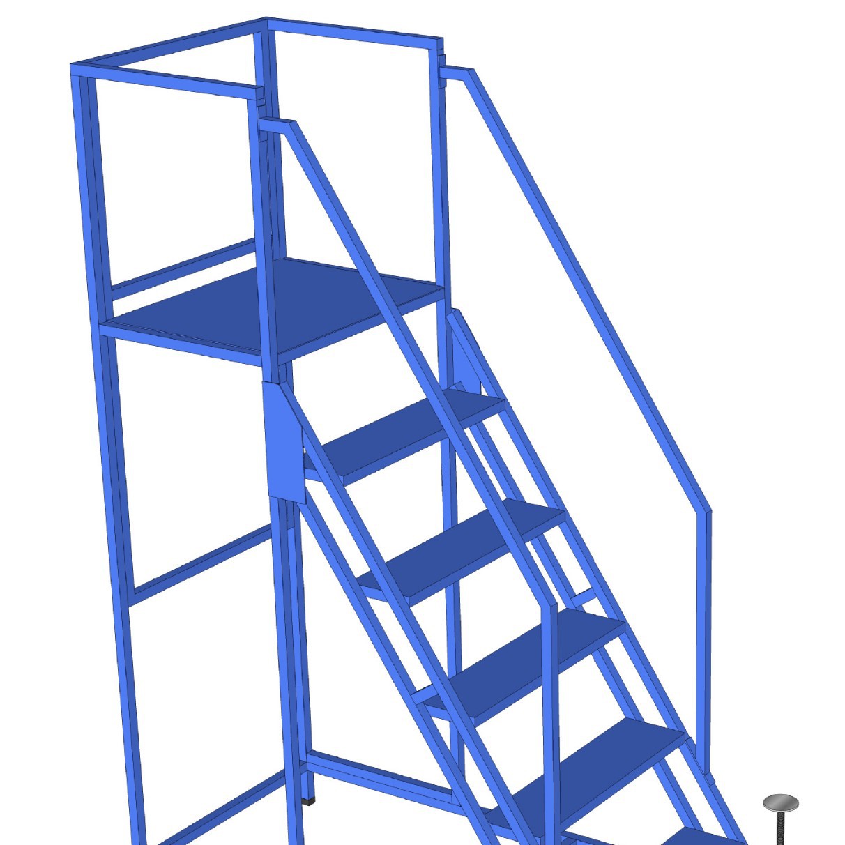登高车登高梯梯子滑动梯子