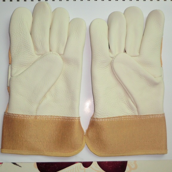 88款家私皮手套二层牛皮电焊手套
