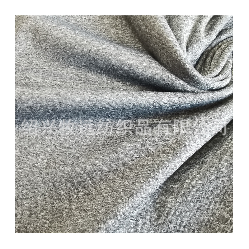 220克涤氨阳离子汗布速干运动T恤面料运动休闲服厂家直销
