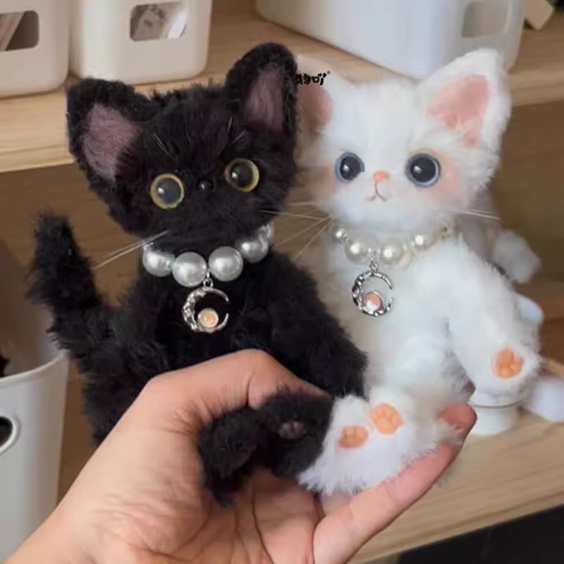 クリエイティブニッチかわいいツイストスティック子猫ペンダント diy 材料パッケージ手作りテーブルセッティング卒業シーズン誕生日ギフト女性のための|undefined