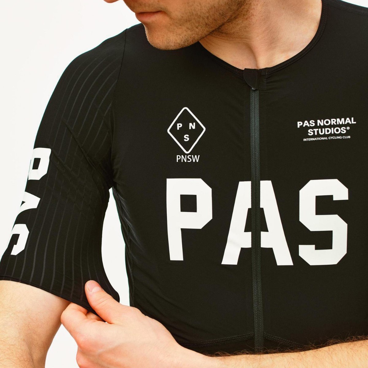 PAS high-quality cycling jersey for summer, unisex, for road cycling, outdoor sports, quick-dry, aerodynamic, short-sleeved, four-needle six-thread