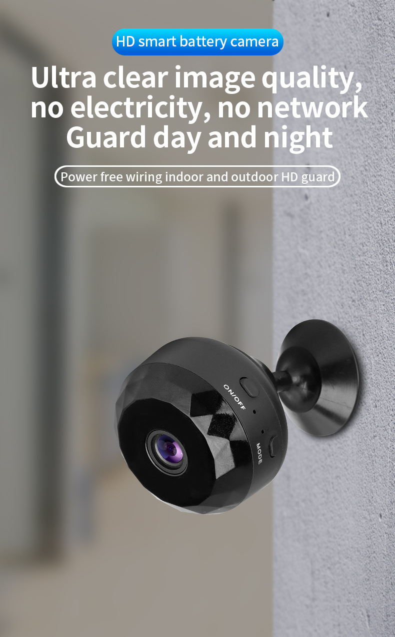 W10 Wireless Security Camera HD Network Wireless Surveillance Mobile Remote Monitoring Home Camera_voghion.com