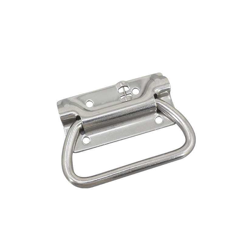 AW Anwang madera caja mango 204A acero inoxidable - resorte mango de hierro caja mango plegable mango móvil image 5