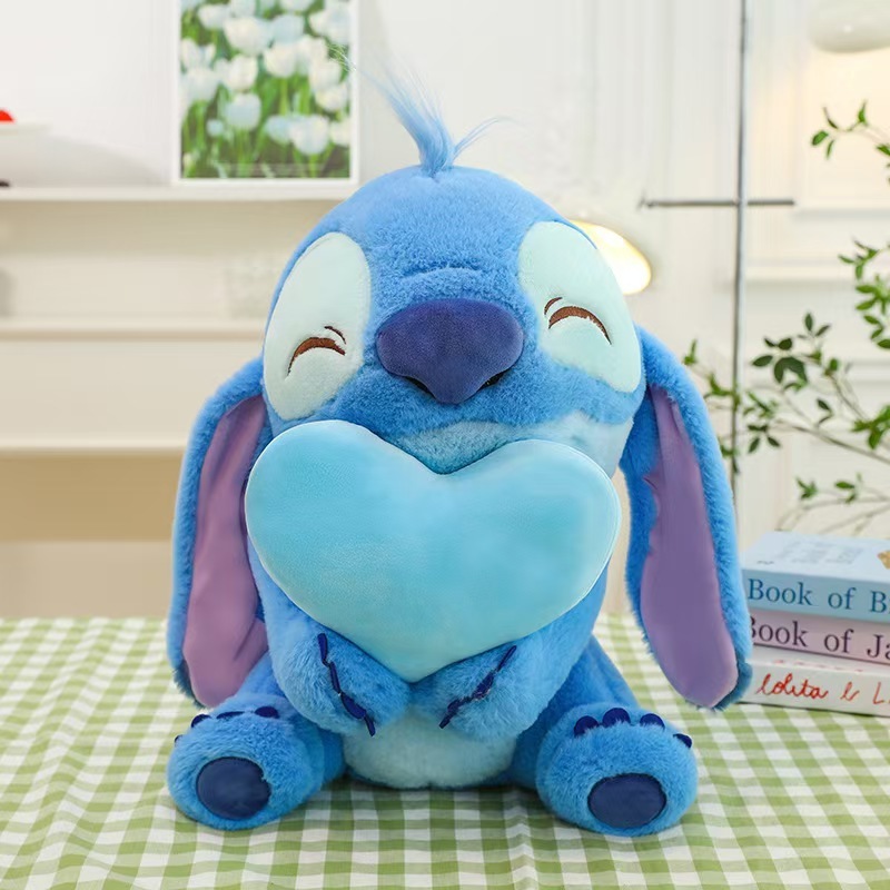 外国貿易人気のアヒルハグスティーチェぬいぐるみかわいいスティッチ人形ウサギの毛人形枕キャッチマシンベビー|undefined