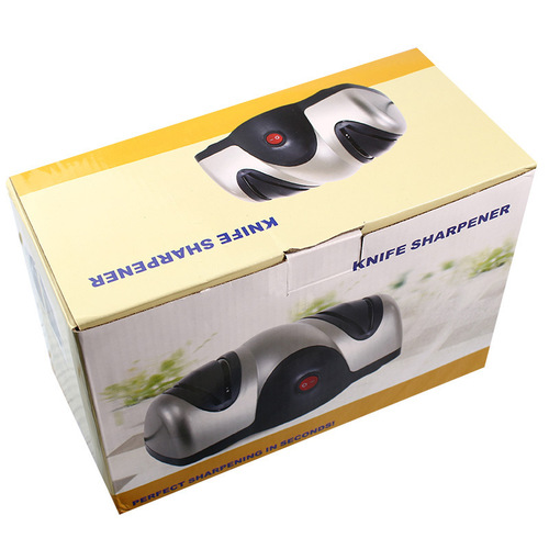 Cross-border double-head electric knife sharpener multi-functional double-sided whetstone artifact household fast fully automatic knife sharpener