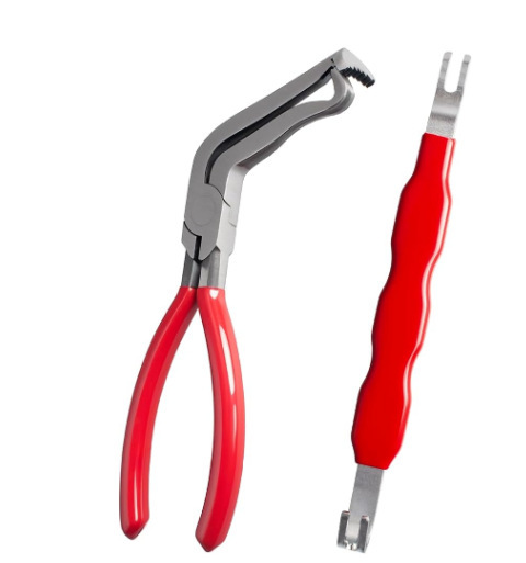 빨간색 손잡이 2종 세트(빨간색 손잡이 벤드+커넥터)