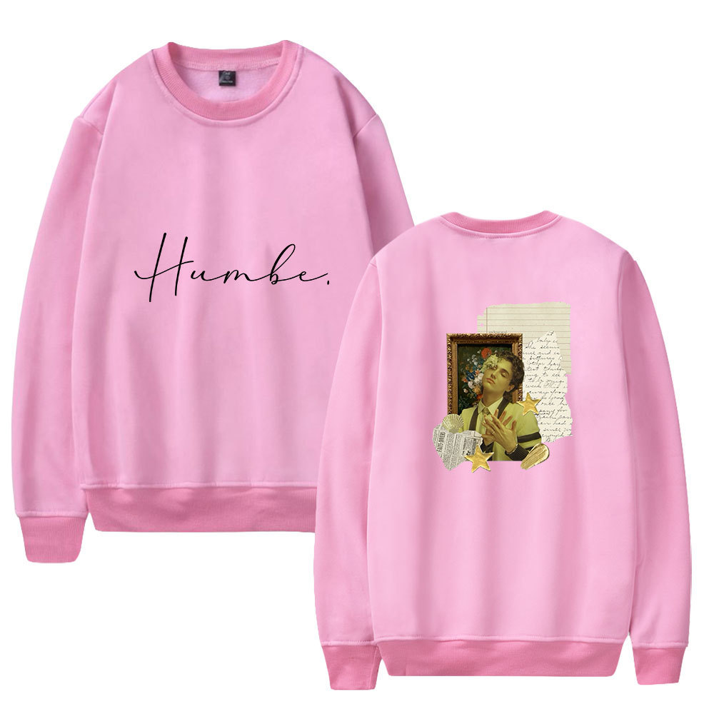 Humbe O-Neck Sweatshirts Women Men Long Sleeve Sweatshirts