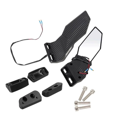 modification fixed wing Ducati | Motorcycle rearview mirror