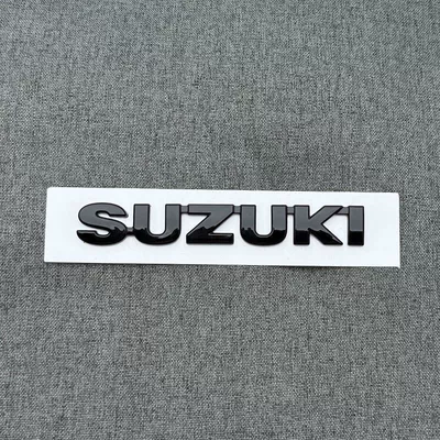 Logo, Rear Logo, Car logo - standard-suzuki-gloss-black