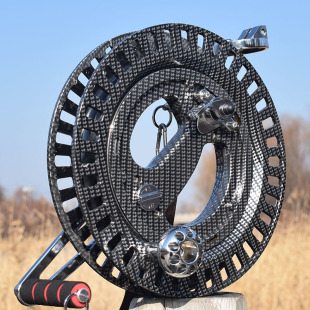 Kite Wheel with Handbrake High-grade Handgrip Wheel Weifang Professional Adult Anti-reverse Kite Wheel Hand-held Handroll