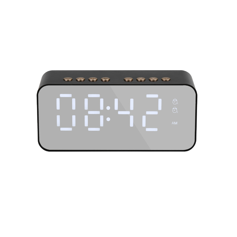 デジタルベッド時計LEDディスプレイ付き懐中電灯bluetoothラジオメーカー卸売り直売EC-2215BT|undefined
