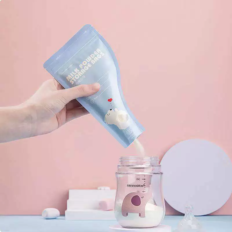 Большой мешок для сухого молока портативный одноразовый герметичный мешок для хранения сухого молока сумка для хранения упаковка коробка для сухого молока дорожная сумка для хранения молока