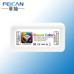 Dreamcolor Mobile Phone Smart Controller Wifi Controller with Timer Alarm Clock Music Function Control
